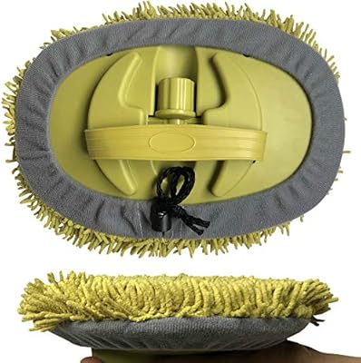 Docapole Wall Duster Chenille Microfiber Cleaning Head For Use By