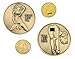 Pin Up Babe Set Good Luck Challenge Coins - Gift for Men by Thompson Emporium