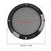 X AUTOHAUX 2pcs 6.5inch Black Car Speakers Cover Steel Mesh Audio Subwoofer Grill Protector