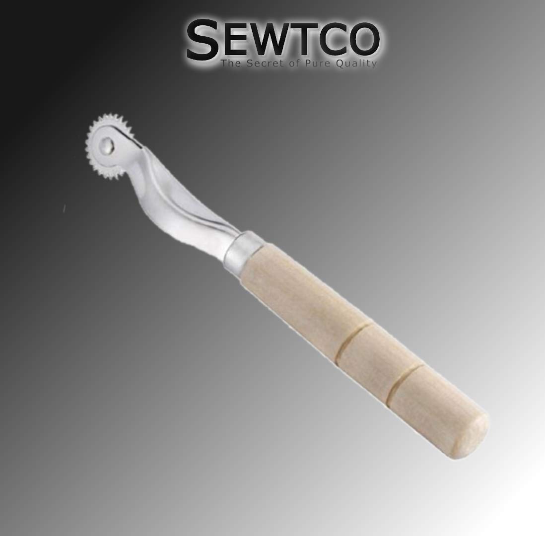 Sewing tracing wheel for sewing patterns, Wood and stainless steel Pounce wheel, Perforation cutter,Overstitch Wheel, paper Perforator Tracing wheel sewing, Rotary perforator, Pounce wheels, by SEWTCO