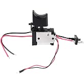 Electric Drill Switch,12V Lithium Battery Cordless Drill Speed Control Trigger Switch with Small Light