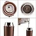 Trealife Stainless Steel Vacuum Double Insulated Bronze Water Bottle (16.9 oz)