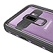 Samsung Galaxy S9 Plus Case Waterproof, Shockproof Case, Heavy Duty Clear Bumper Case with Built-in Screen Protector Desgin for Galaxy S9+ Plus (6.2 Inch,Purple)
