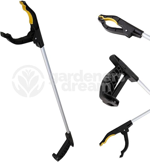 GardenersDream 76cm Litter Picker Rubbish Debris Long Handy Mobility