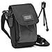 USA Gear Shoulder Sling Digital Camera Bag for Nikon 1 J5, Coolpix A900, S9900 & More with Accessory Pocket, Scratch-Free Interior Padding & Belt Loop