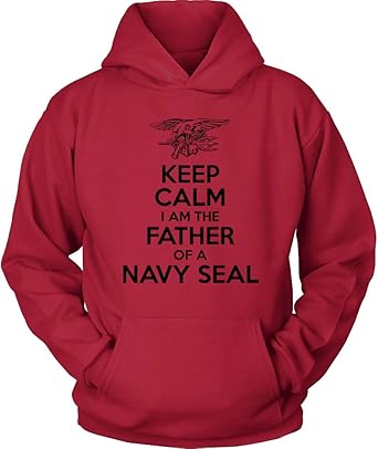navy dad hoodie