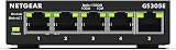 NETGEAR GS305E 5 Port Gigabit Managed Switch Desktop or Wall Mount