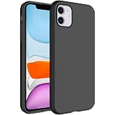 Puxicu Case for iPhone 11, Slim Design Matte Soft TPU Protective Cover for iPhone 11, Black