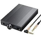 Proster Headphone Amplifier 3.5mm HiFi Audio Amp Supports Impedance 16-150Ω Portable DAC Amp Rechargeable Earphone Amplifier for iPhone iPod MP3 MP4 Digital Player Computer