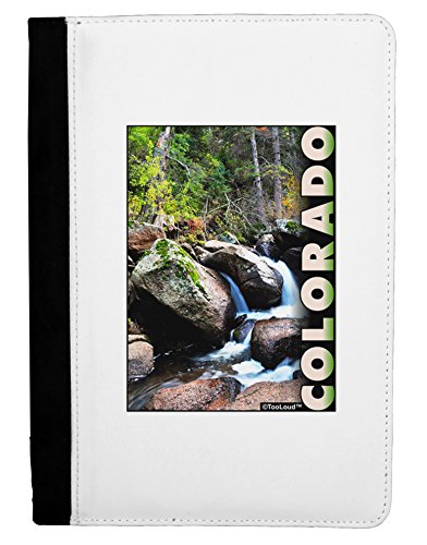 TooLoud Rockies River with Text Ipad Mini Fold Stand Case - Black