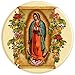 Our Lady of Guadalupe Stained Glass Image Mexico Virgin Mary - PopSockets Grip and Stand for Phones and Tablets