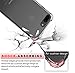 iPhone 8 Plus Case, iPhone 7 Plus Case with Screen Protector, GuaGua Slim Protective Cover Cases for iPhone 7/8 Plus, Shock Absorption Bumper, Soft TPU Cases and Tempered Glass Protection - Clear