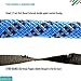GOMA Industries Dog Leash - Best Heavy Duty and Reflective Lead - 100% Nylon Increased Safety leashes for Night Walking - for Small, Medium and Large Sized Breed - Made with Mountain Climbing Rope