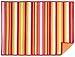 Fiesta Stripe Microfiber Dish Drying Mat Sunflower