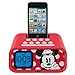 Minnie Mouse Dual Alarm Clock and 30-Pin iPod Speaker Dock, DM-H22
