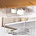 Expandable Under Sink Organizer - 2 Tier Multifunctional Storage Rack with Removable Shelves and Steel Pipes for Kitchen, Bathroom and Garden