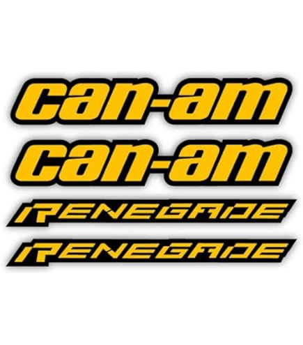 Lot De 2 Autocollants Can-Am Pour Quad Ou ATV - Neuf, Marque RawiSticker