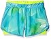 Skechers Girls' Big Print 2-in-1 Compression Short, Bluefish, Medium
