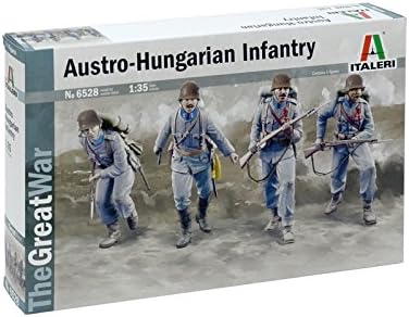 Italeri 1: 35 - WWI Austro-Hungarian Infantry, Unpainted, Small