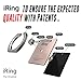 iRing Original, Made in Korea, Phone Ring Holder, Cell Phone Grip Stand, Compatible with iPhone, Galaxy, and Other Smartphones.(Rose Gold)
