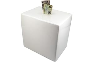 BUNDLEBEE Ceramic Piggy Bank for Adults and Kids - Must Break to Access Money | Personalize Paint Your Own Large Piggy Bank for Boys, Girls, Teens - One Small Opening with No Hole, College Money Saver Bank