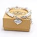 LParkin Mother of The Groom Gifts Pearl Bracelet Wedding Gift for Mom Mother in Law Jewelry