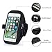 Universal Phone Holder For Running : Phone Armband Sleeve Workout Gear Arm Pouch Case & Bag For Apple iPhone 6 7 7S 8 8S PLUS X XS XR MAX & Galaxy Note 7 8 9 - ALL PLUS SIZED PHONES UP TO 6.4 INCHES
