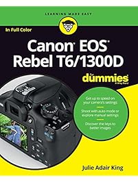 Canon EOS Rebel T6/1300D For Dummies (For Dummies (Lifestyle))