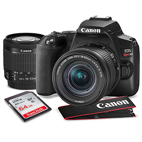 Canon EOS Rebel SL3 DSLR Camera with 1855mm Lens + 64GB Pricepulse