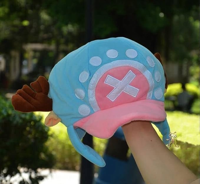 OZIF Chopper Hat for Kids Cosplay Accessories, Plush Chopper One Novelty Funny Piece Anime Costume