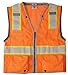 ML Kishigo 1511 Ultra-Cool Polyester Brilliant Series Heavy Duty Vest, Extra Large, Orange