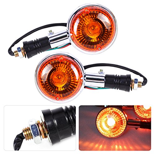 image for eastar 2pcs Turn Signal Light Blinker Indicator Lens fit for Yamaha Ro