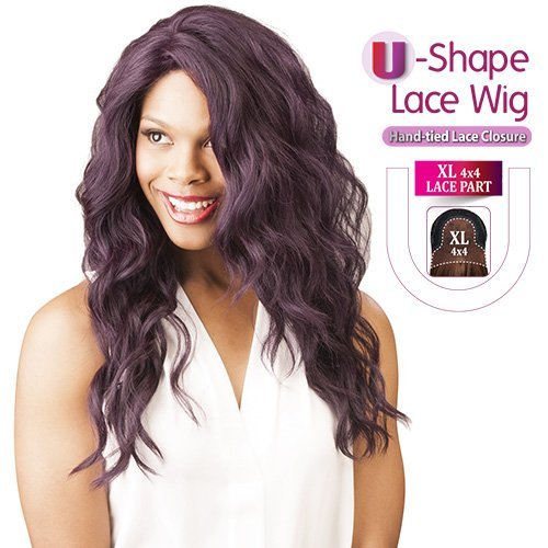 New Born Free Synthetic Lace Front Wig Magic Lace U-Shape Lace Wig MLU04 (Deep Violet)
