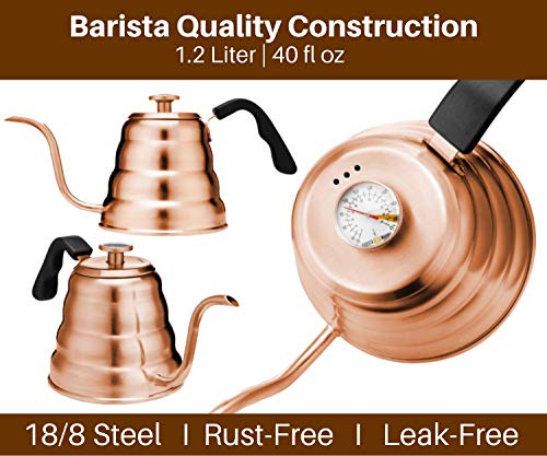 1 Copper+Kettle+Thermometer+Exact+Temperature