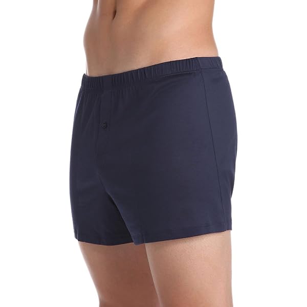 Spaio MEN's Boxers Shorts BMS 01 - Black / Olive Green