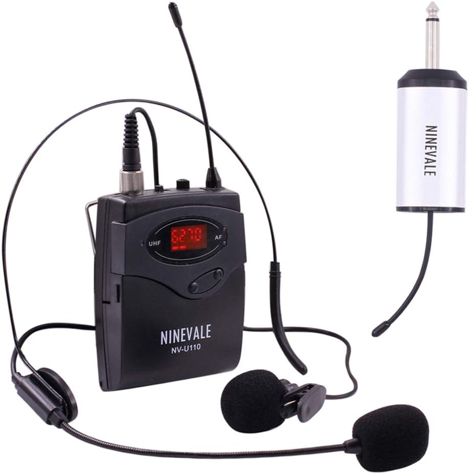 Preacher Teacher Wireless Lavalier Microphone Handsfree Beltpack