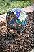 Evergreen Garden Beautiful Baroque Splendor Mosaic Glass Gazing Ball - 10 x 10 x 12 Inches Fade and Weather Resistant Outdoor Decoration
