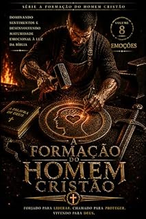 Livro A Formação do Homem Cristão: Emoções: Dominando sentimentos e desenvolvendo maturidade emocional à luz da Bíblia