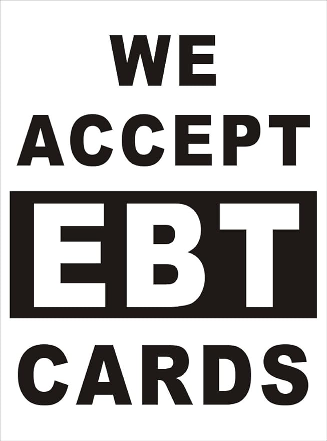 Amazon.com : 3ftX4ft WE Accept EBT Cards Banner Sign (EBT Accepted
