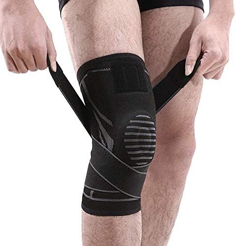 IRVING Compression Knee Sleeve - Ultra Flexible, Comfortable Knee Brace for Men and Women, Great for All Athletics, Volleyball.