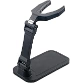 Universal Barcode Scanner Stand, VOTTAN Free-Installed Foldable Barcode Reader Hodlder Angle and Height Adjustable Hands Free Scanner Stand for Supermarkets Library Store Warehouse