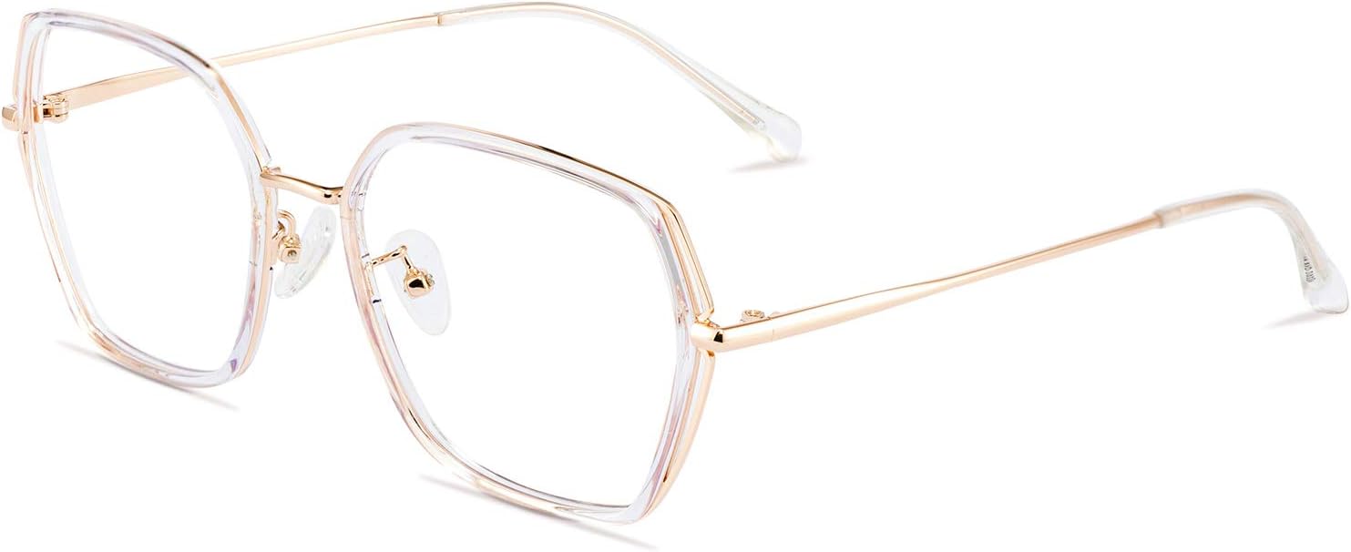 Zinff Blue Light Blocking Glasses Women Men Eyeglasses UV400 Lightweight for Computer Game