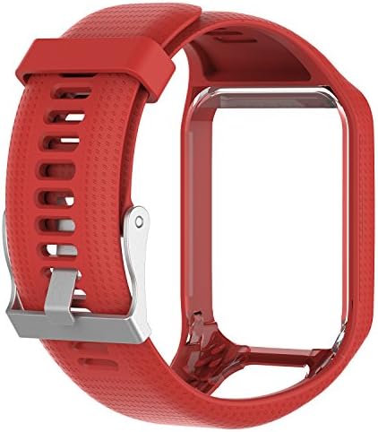 webanker Replacement Bands for Tomtom Runner 2/Runner 3/Spark 3/Adventurer/Golfer 2 Sports GPS Running Smartwatch,Soft Silicone Gel Watch Band Wristband Strap Sport Bracelet