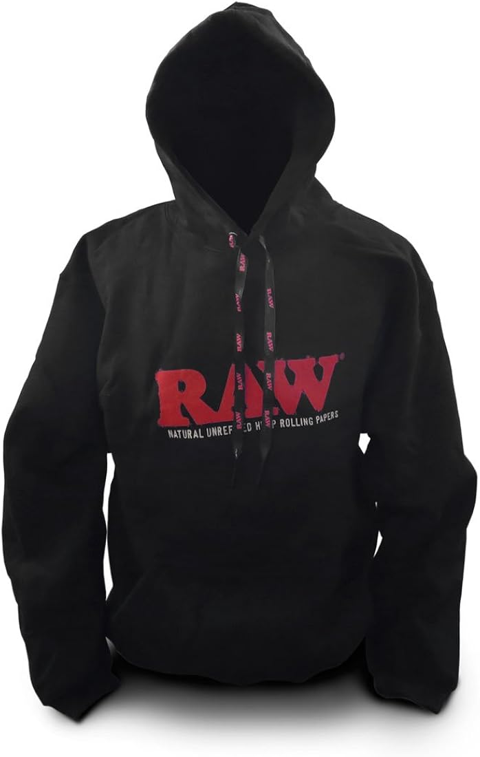 raw black poker hoodie