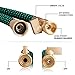 monyar Garden Hose Expandable Water Hose 75 Feet,Extra Strenght/No-Kink Lightweight/Durable/Flexible/9 Function Spray Hose Nozzle 3/4 Solid Brass Connectors Garden Hose for Watering/Washing