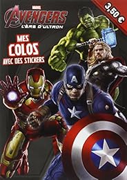 Marvel, Avengeers, mes colos avec des stickers