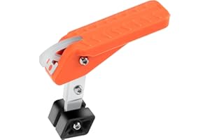 COWVIE Universal Car Door Step Portable Foldable Roof Rack Foot Pedal Max Load 400 lbs - Orange