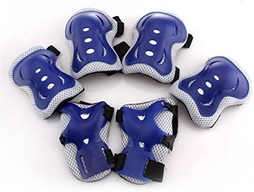 Protective Gear CJC Child Skateboard Six Pieces/set Knee Pads Elbow (Color : 3)