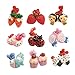 Wrapables® Juicy Playful Elastic Hair Ties Hair Accessories (Set of 18)