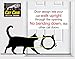 The Cat Cave Interior cat Door (White)